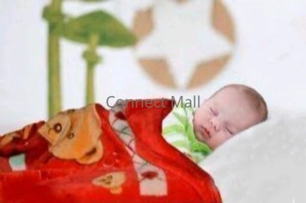 Multicolour  Medium Size Animal Baby Velvet Blanket  Perfect  for below 3yrs  Mild Winter as well as Spring  - Red, Hooded Baby Blanket
